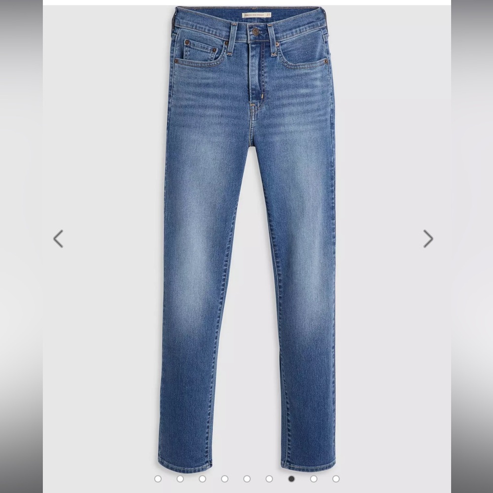 Levi's 724 High Rise Straight Jeans